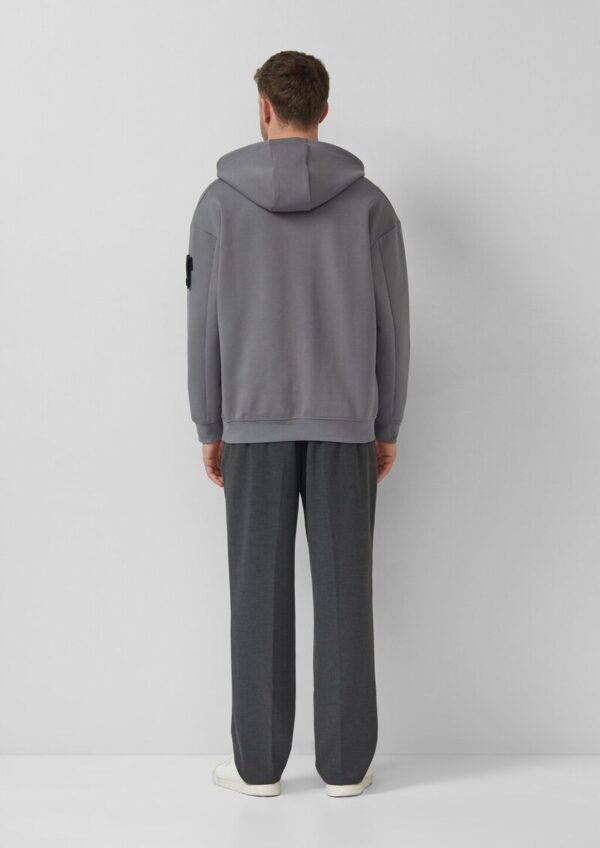 Scuba-Kapuzensweatshirt mit Reißverschluss im Relaxed Fit