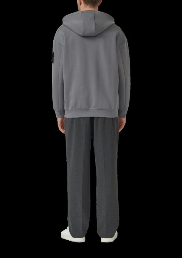 Scuba-Kapuzensweatshirt mit Reißverschluss im Relaxed Fit