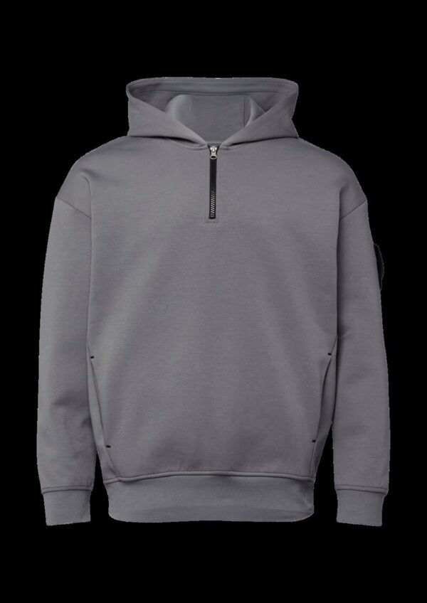 Scuba-Kapuzensweatshirt mit Reißverschluss im Relaxed Fit