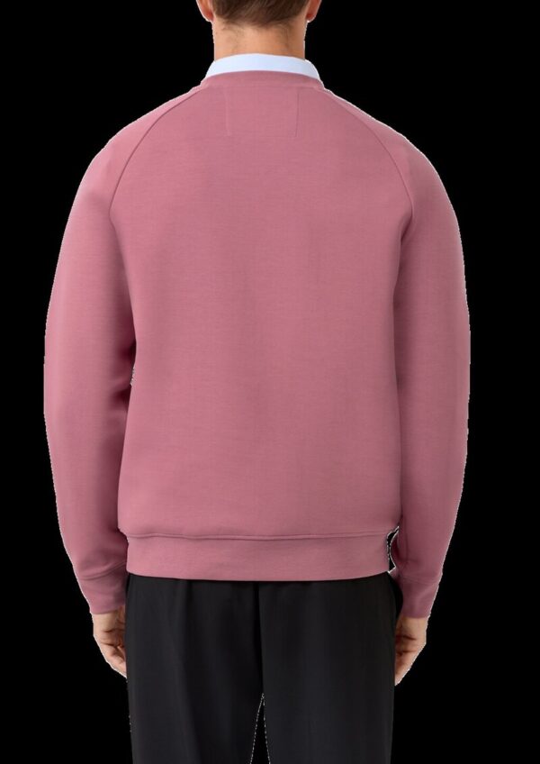 Scuba-Sweatshirt mit Raglanärmeln und Frontprint