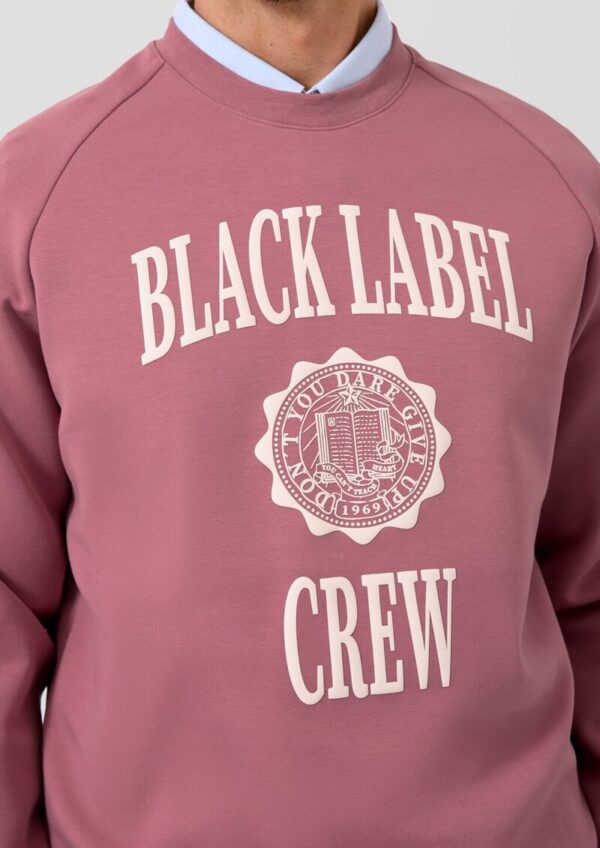 Scuba-Sweatshirt mit Raglanärmeln und Frontprint