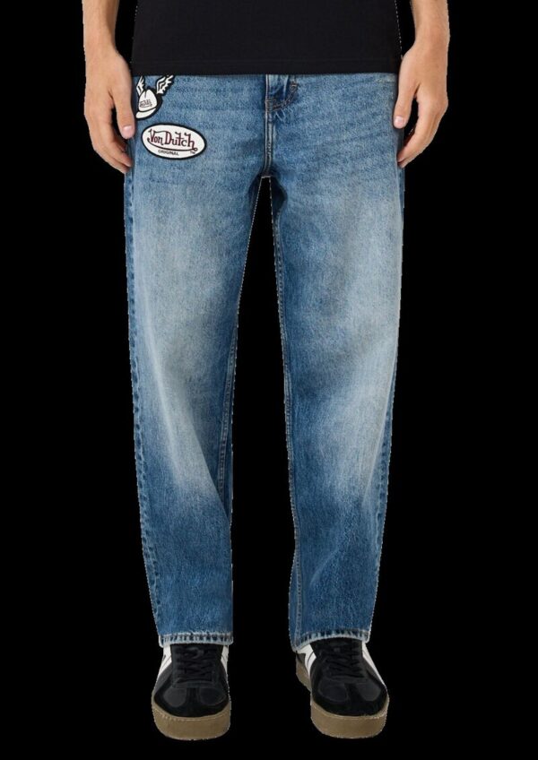 Denim im Loose Fit | QS x Von Dutch