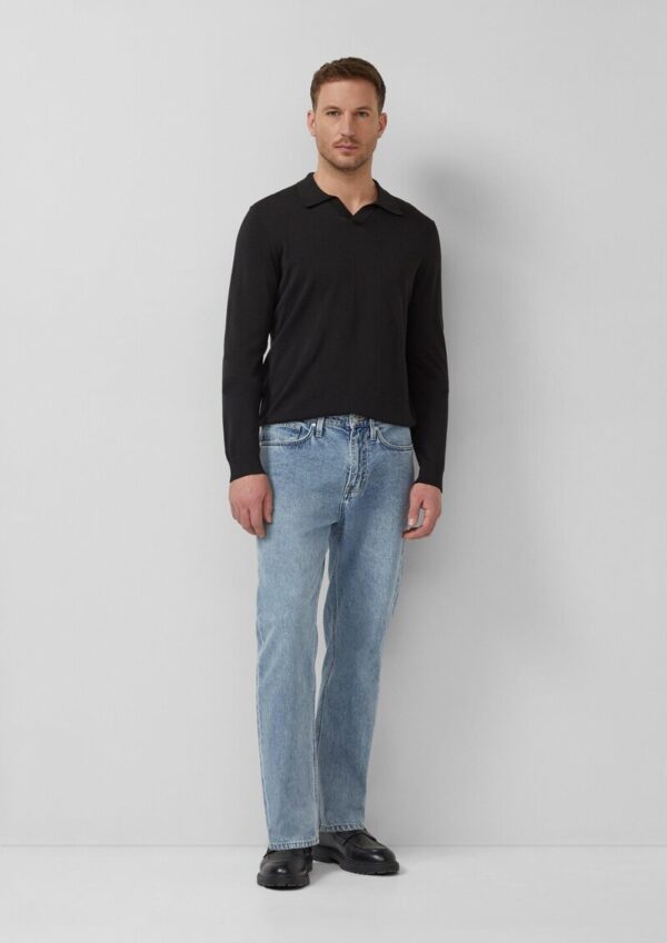 Jeans / Relaxed Fit / Mid Rise / Straight Leg / Waschung