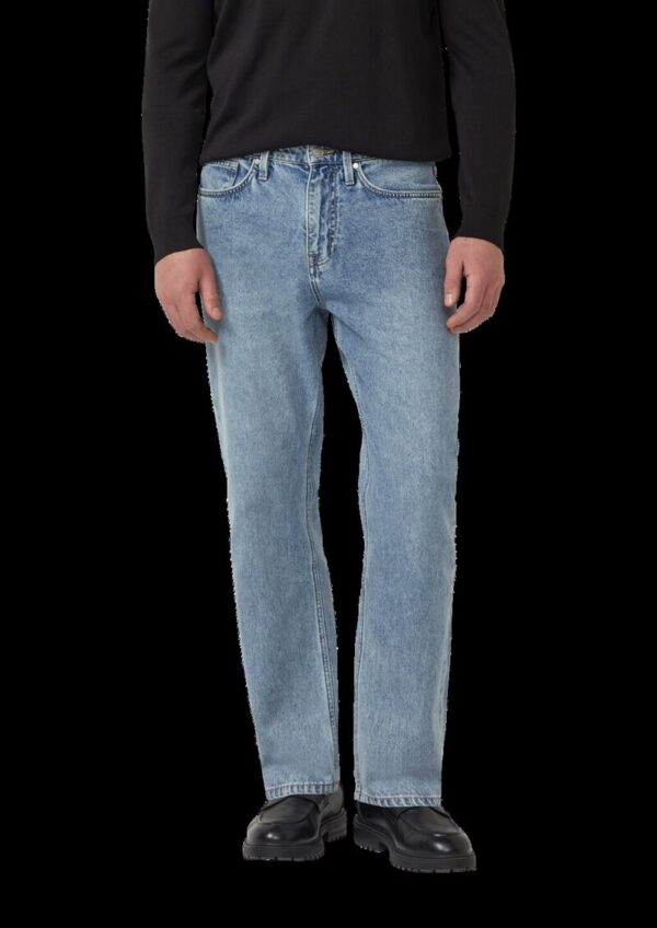 Jeans / Relaxed Fit / Mid Rise / Straight Leg / Waschung