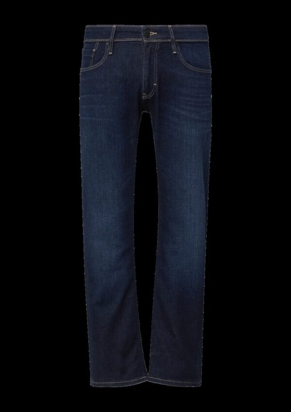 Jeans / Regular Fit / Mid Rise / Straight Leg