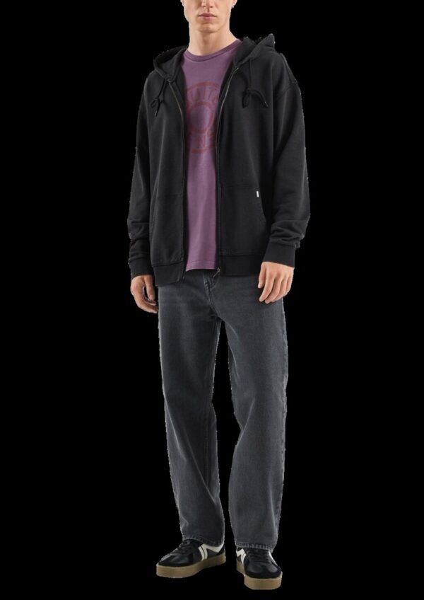 Gewaschene Sweatjacke