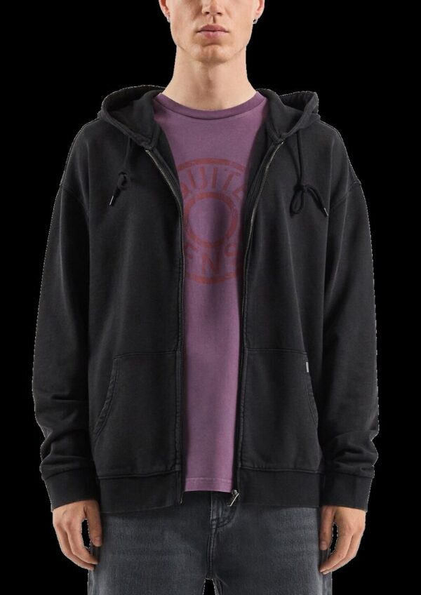 Gewaschene Sweatjacke