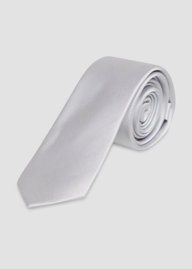 Elegante Krawatte aus Seidenmix-Jacquard