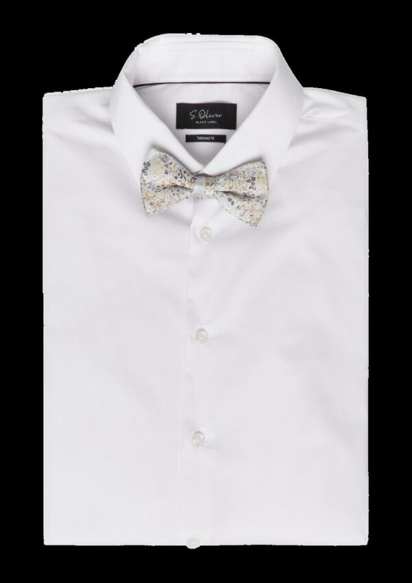 Set aus Fliege und Einstecktuch aus Seidenmix