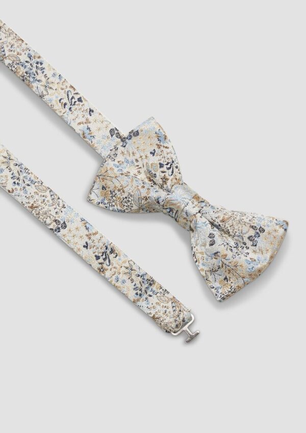 Set aus Fliege und Einstecktuch aus Seidenmix