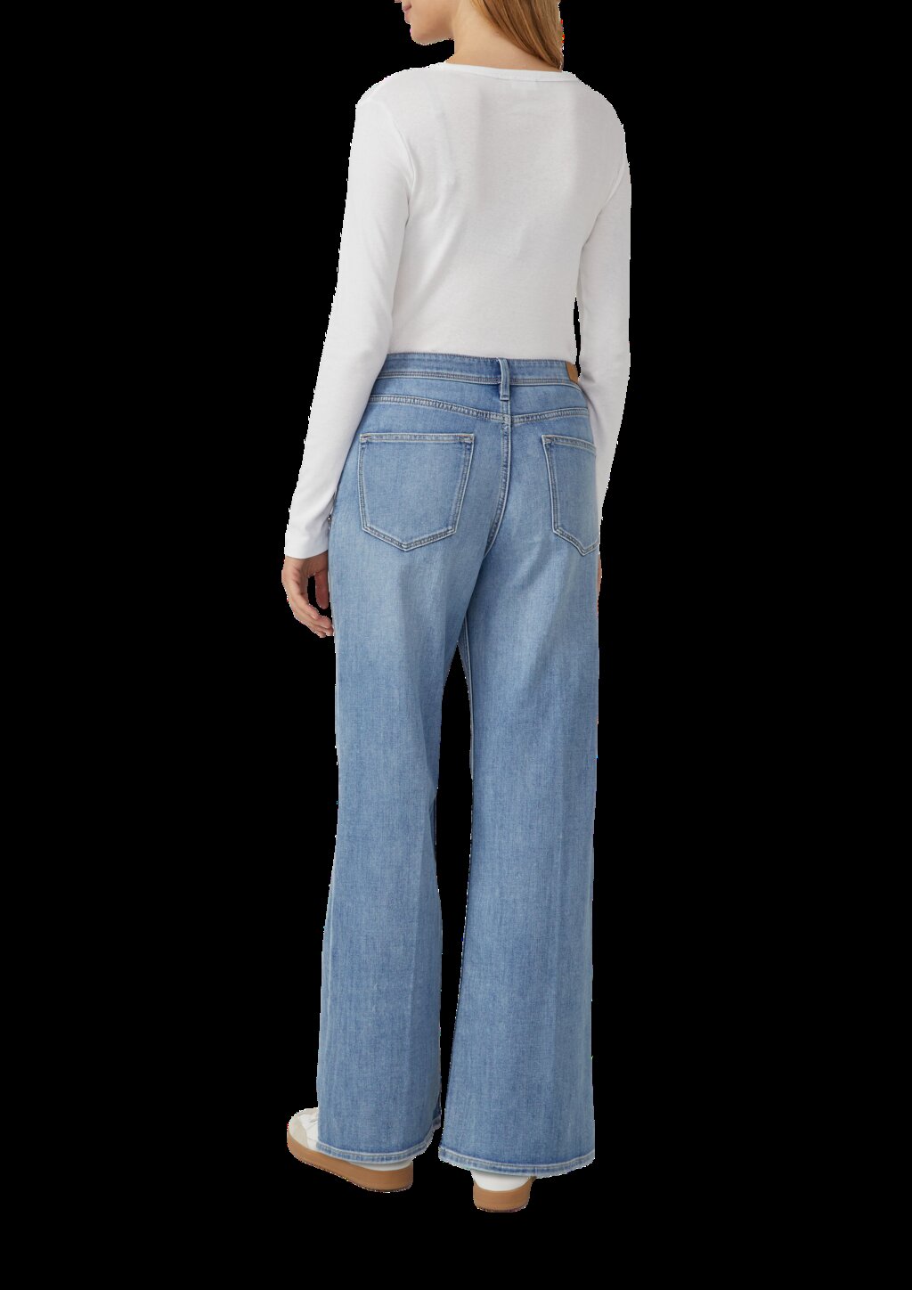 Geripptes Slim-Fit-Longsleeve im 2er-Pack