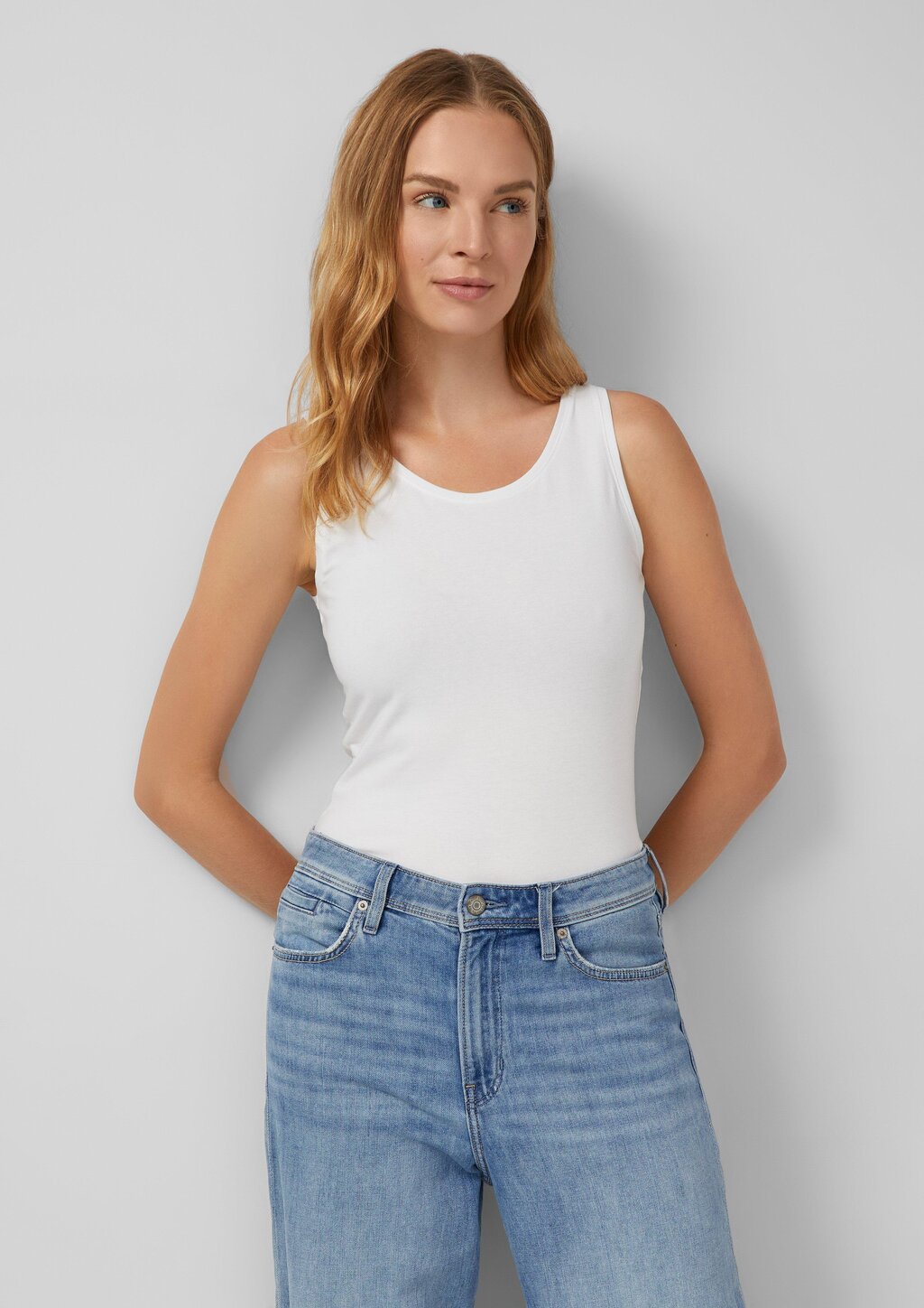 Basic Top aus Jersey im 2er-Pack