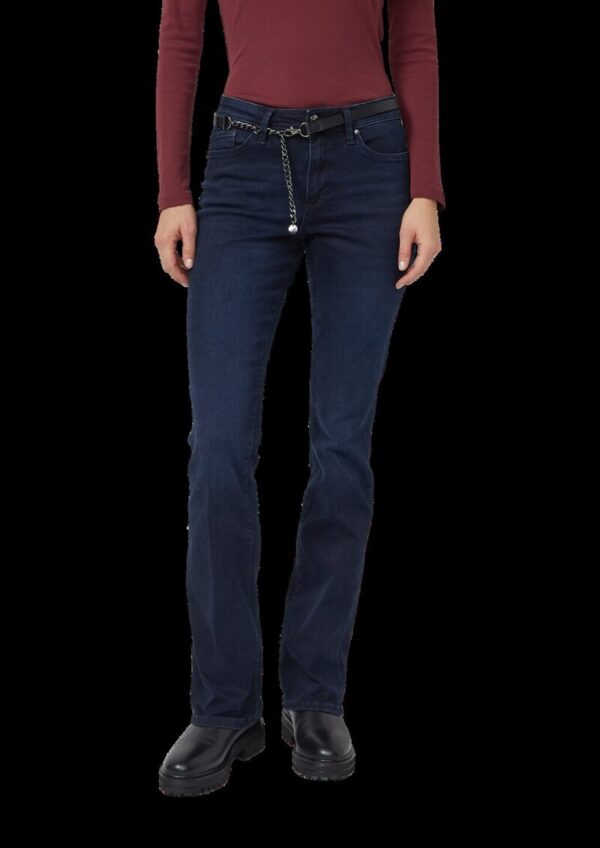 Jeans Beverly / Slim Fit / Mid Rise / Slim Bootcut / mit Gürtel