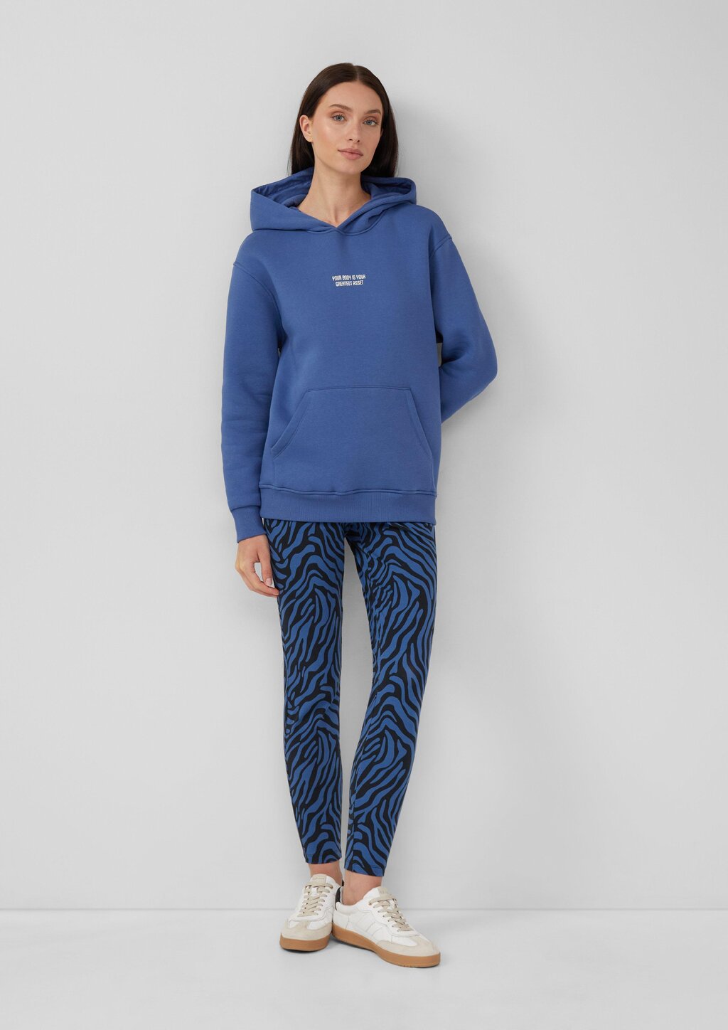 Leggings mit Animal-All-over-Print