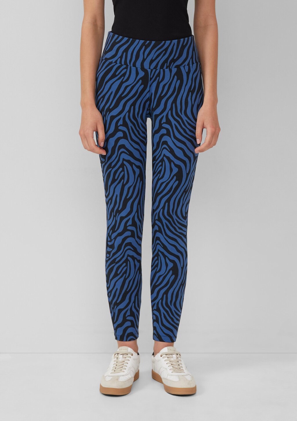 Leggings mit Animal-All-over-Print