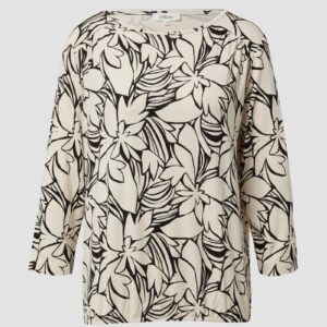 3/4-Arm Shirt im O-Shape