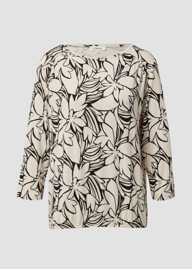 3/4-Arm Shirt im O-Shape