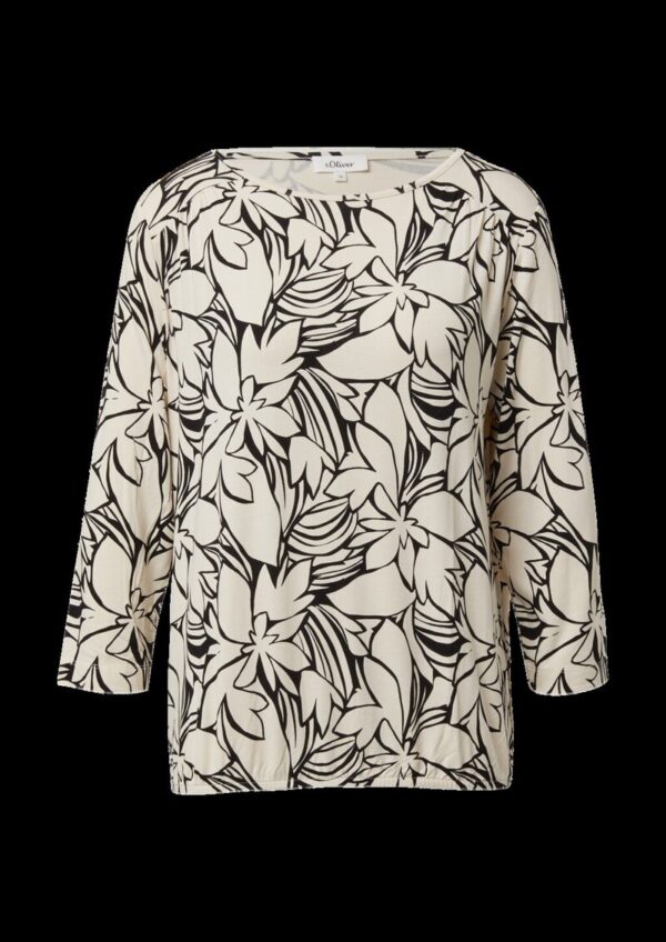 3/4-Arm Shirt im O-Shape