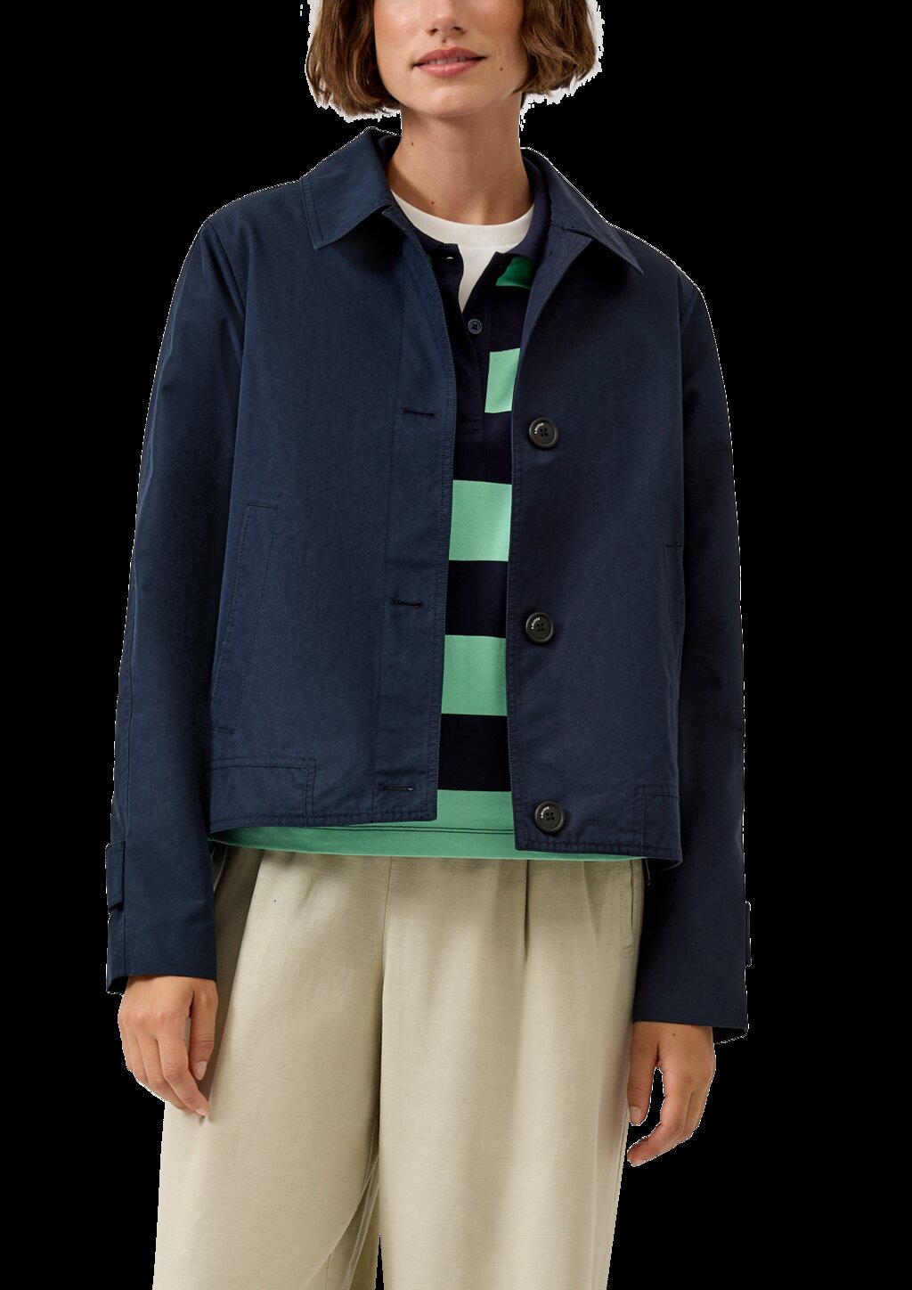 Cabanjacke aus Baumwollmix