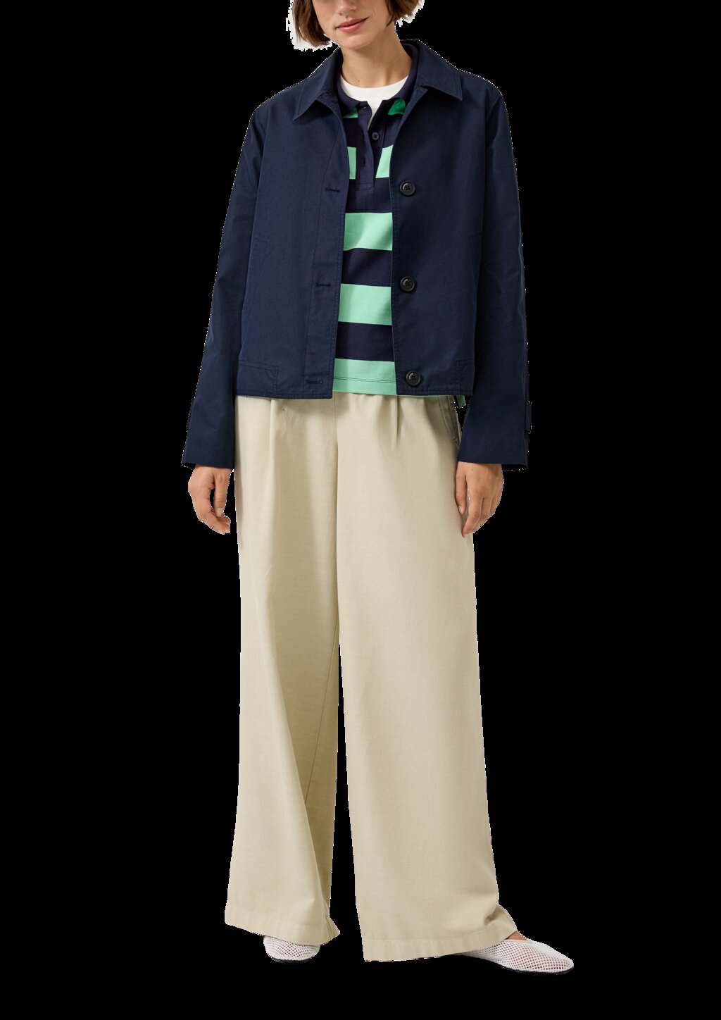 Cabanjacke aus Baumwollmix