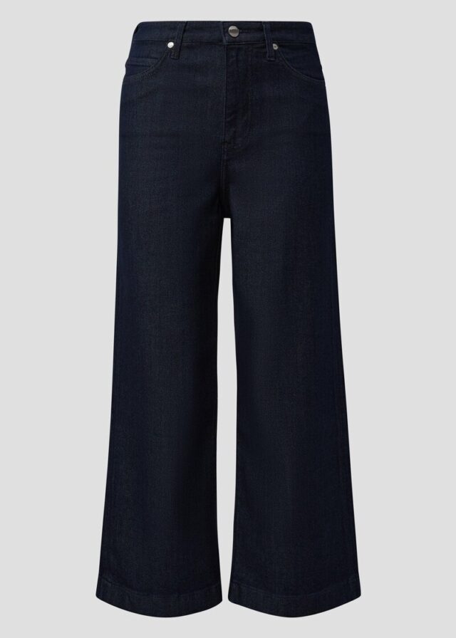 Cropped-Jeans Suri / Regular Fit / High Rise / Wide Leg