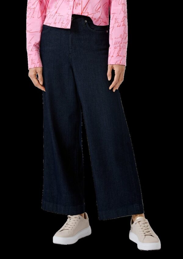 Cropped-Jeans Suri / Regular Fit / High Rise / Wide Leg