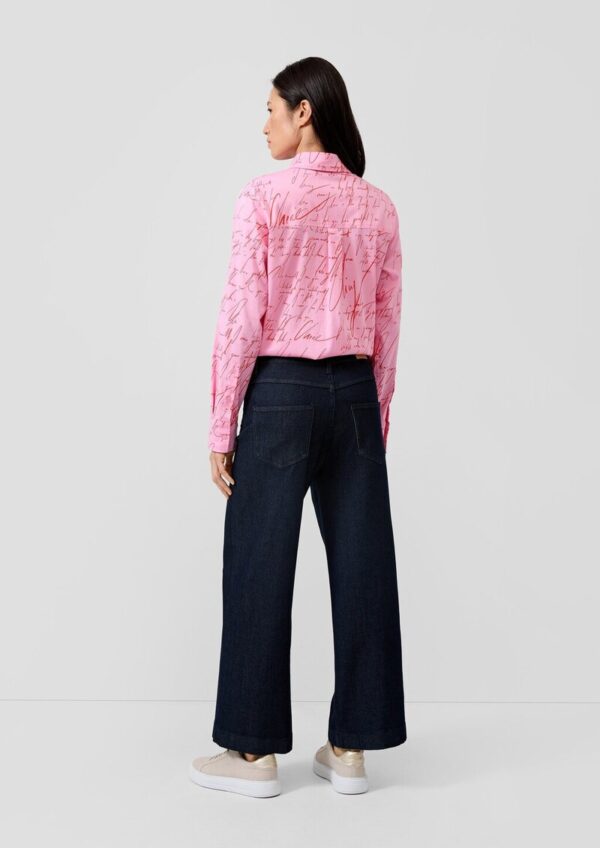 Cropped-Jeans Suri / Regular Fit / High Rise / Wide Leg