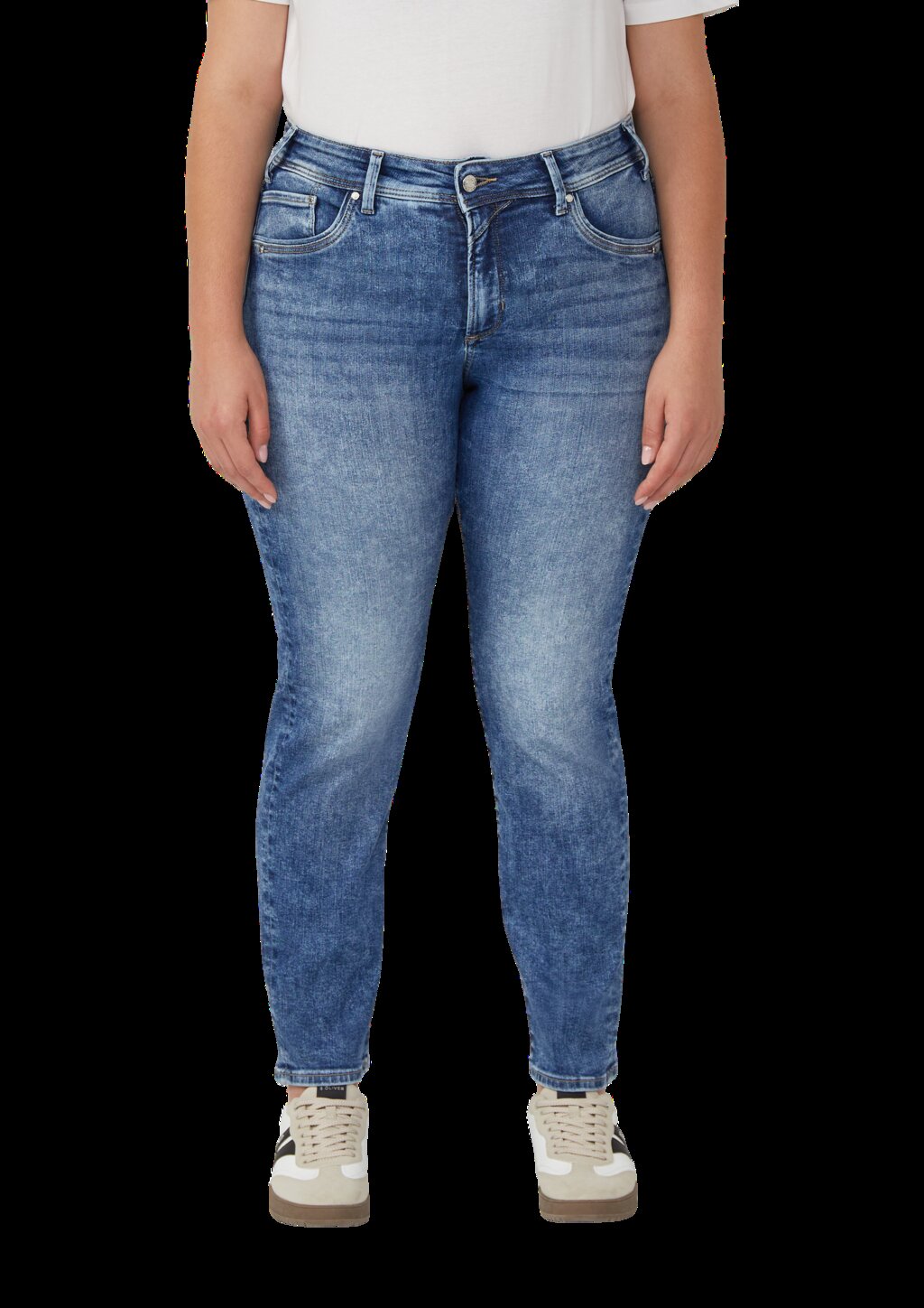 Jeans / Slim Fit / Mid Rise / Slim Leg