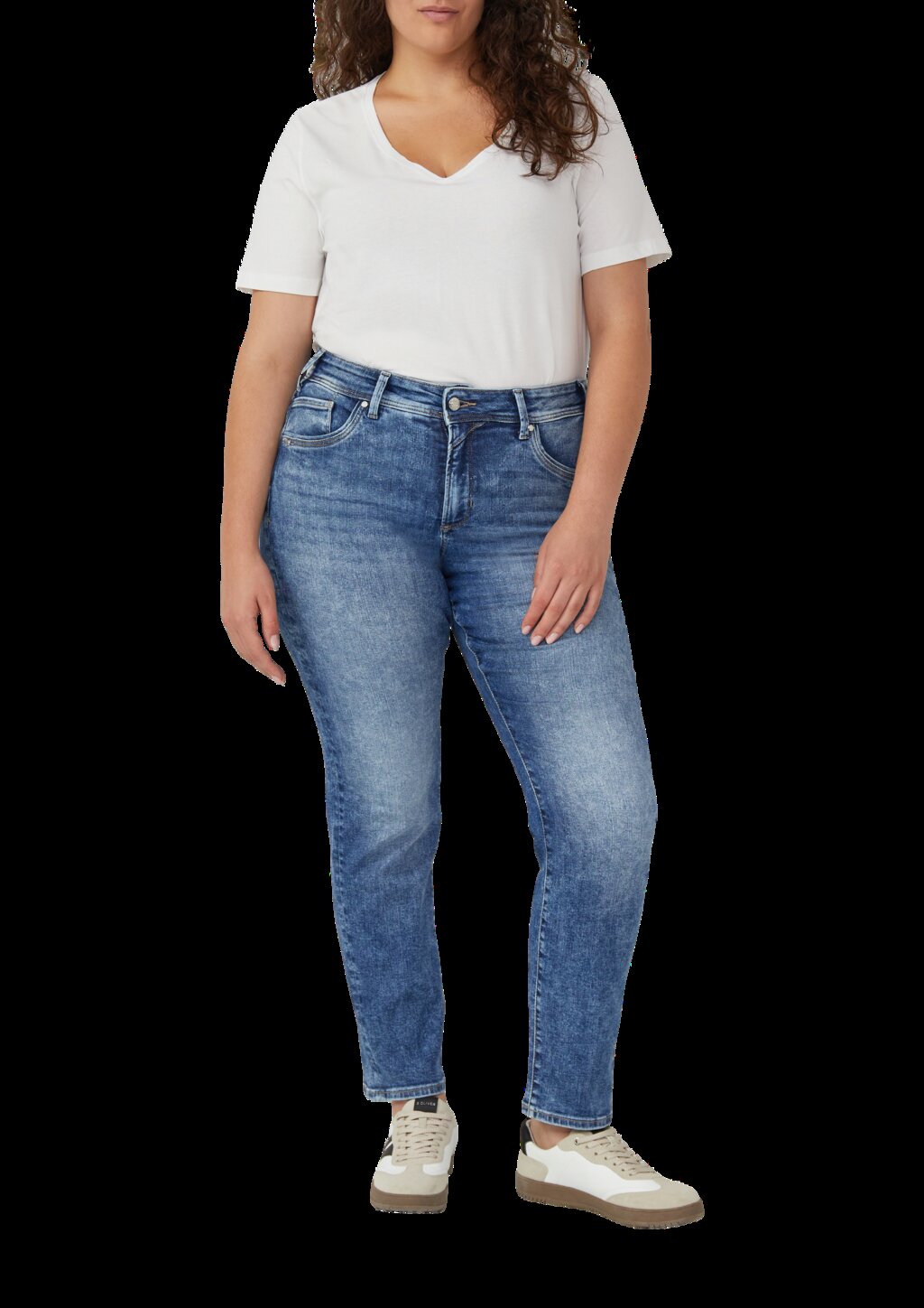 Jeans / Slim Fit / Mid Rise / Slim Leg