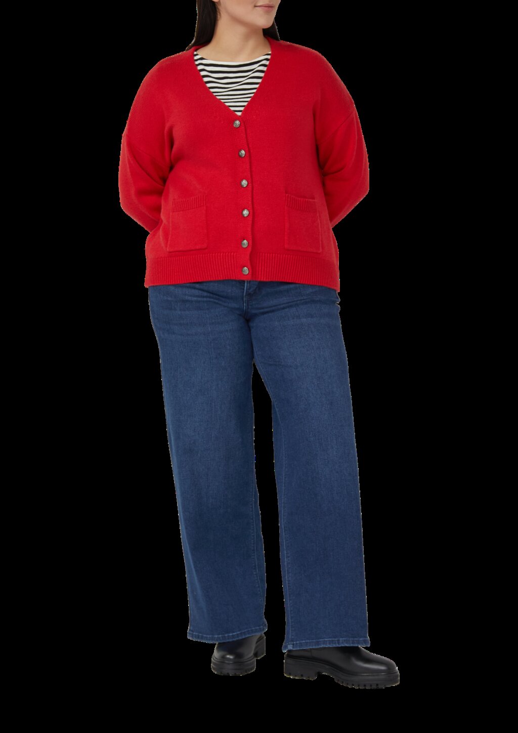 Jeans / Relaxed Fit / Mid Rise / Wide Leg