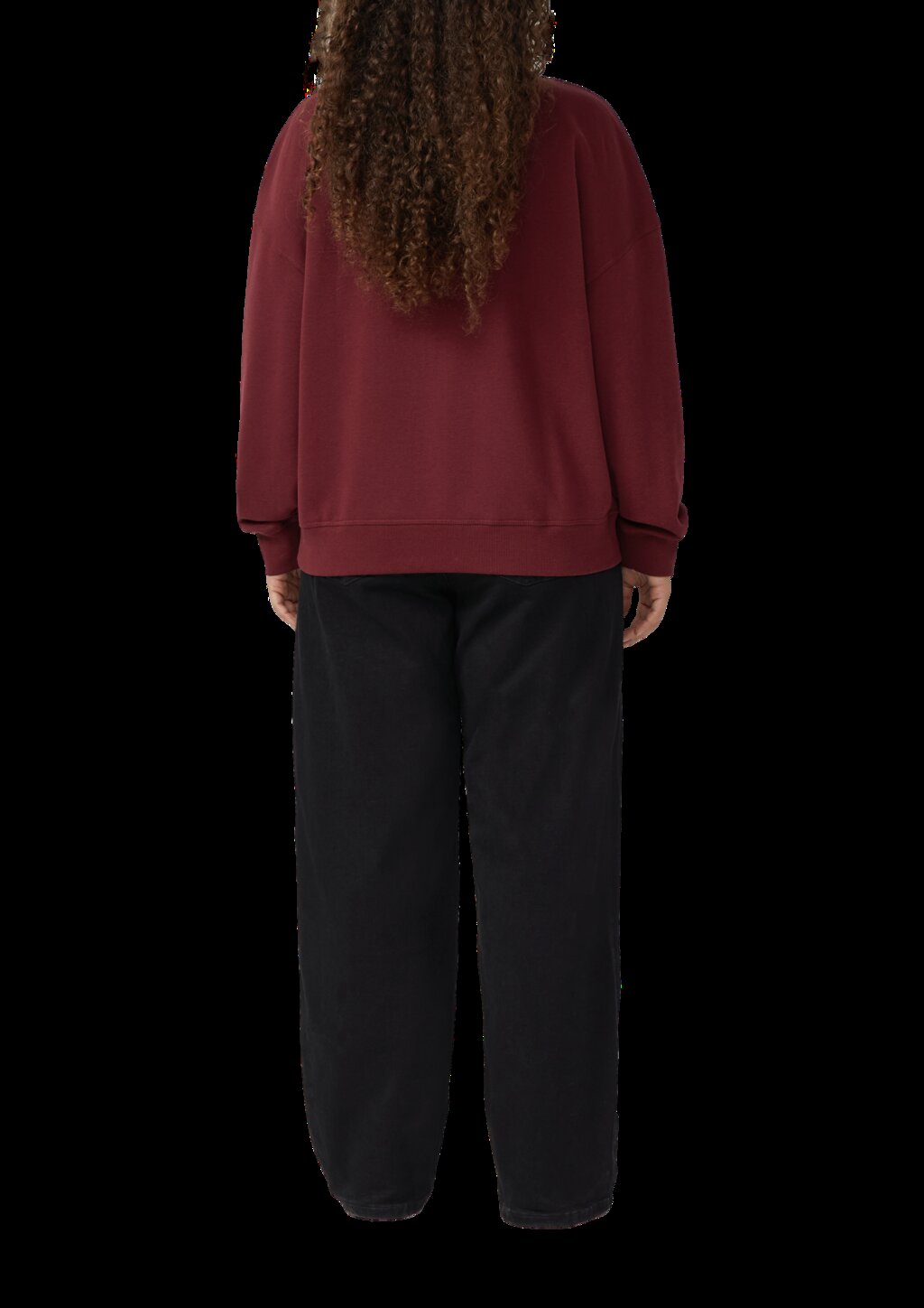 Sweatshirt im Boxy Fit