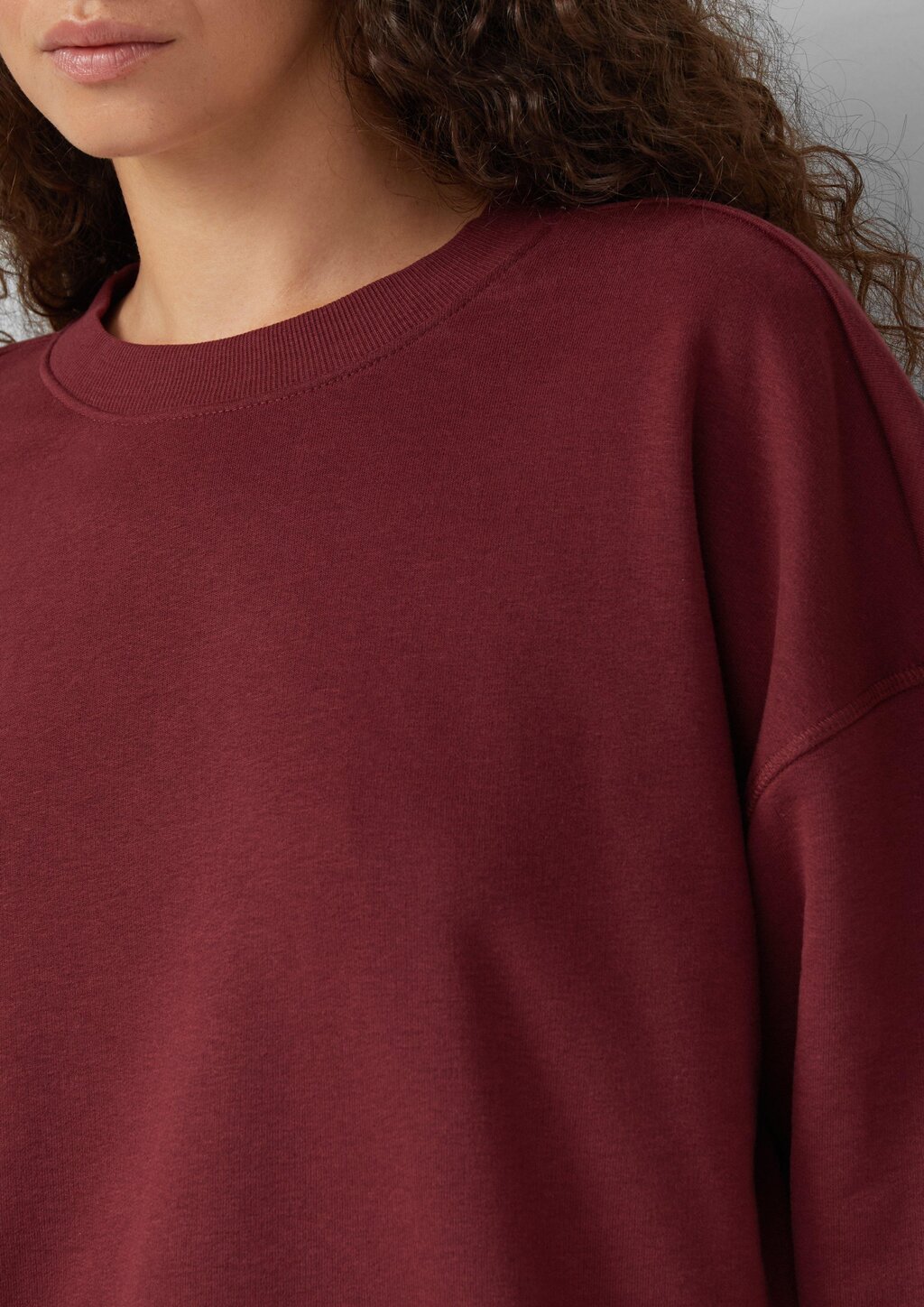 Sweatshirt im Boxy Fit