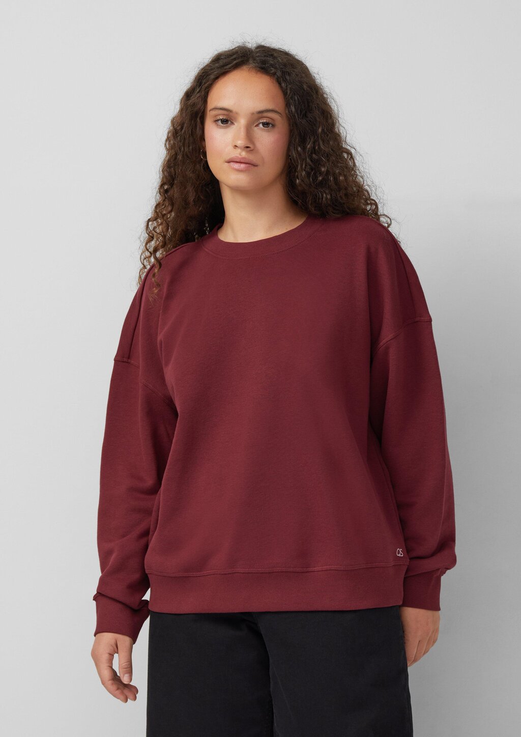 Sweatshirt im Boxy Fit