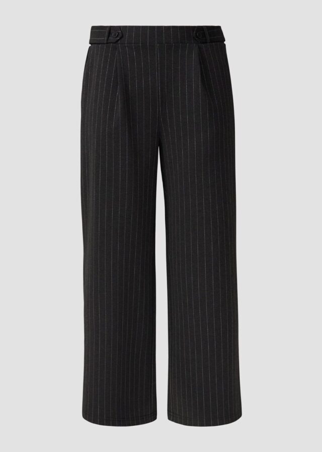 Wide Leg-Hose aus Interlockjersey