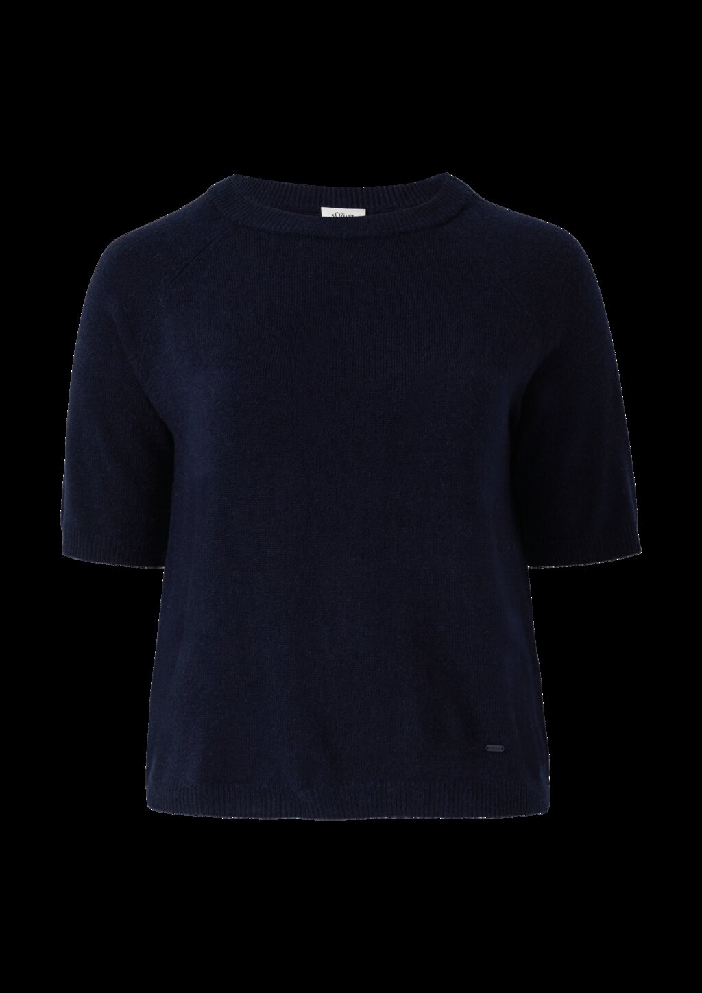 Kurzarmpullover aus Alpakamix