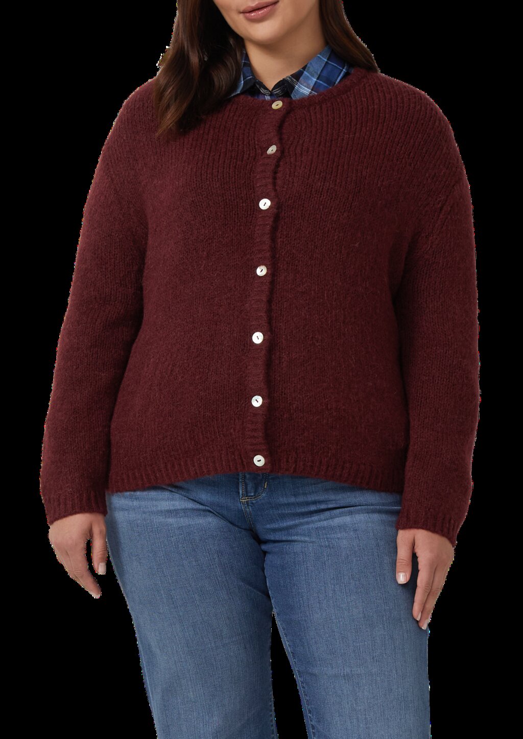 Cardigan aus Alpakamix