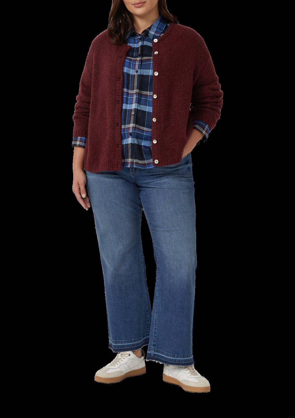 Cardigan aus Alpakamix