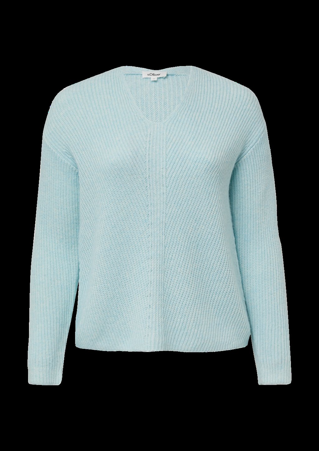 Weicher Strickpullover im Relaxed Fit mit V-Ausschnitt