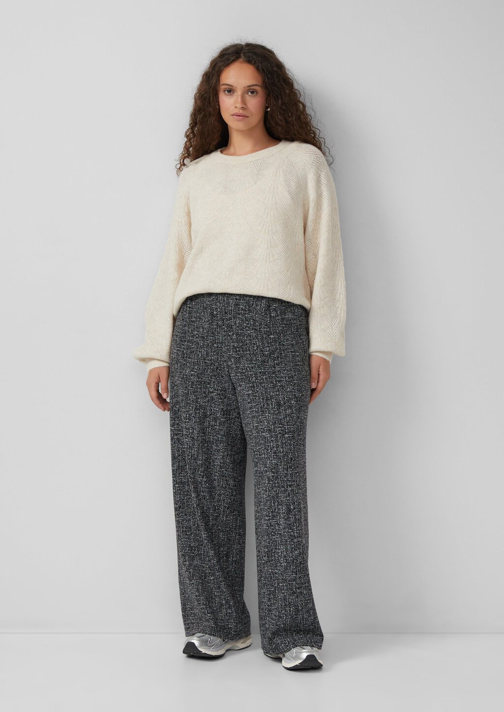 Pullover mit Ajourmuster