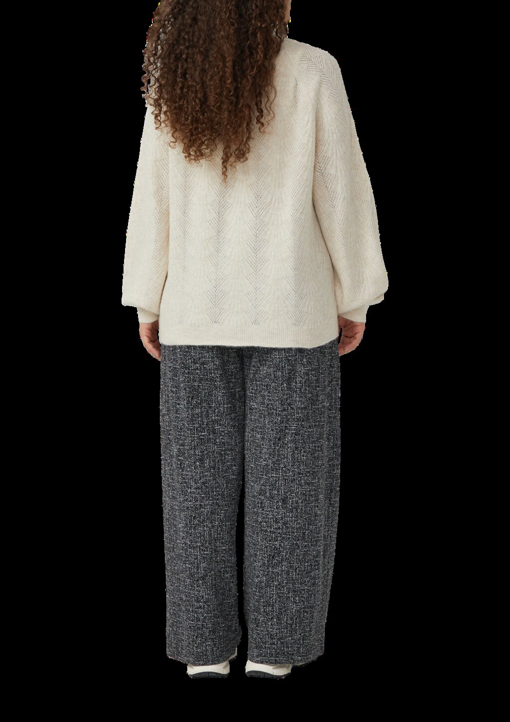 Pullover mit Ajourmuster