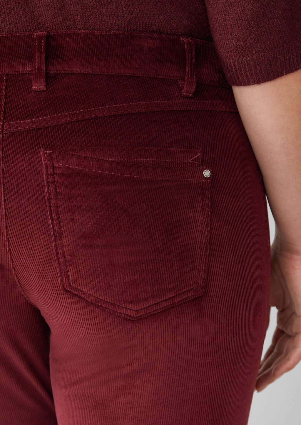 Cordhose / Straight Fit / Mid Rise / Straight Leg