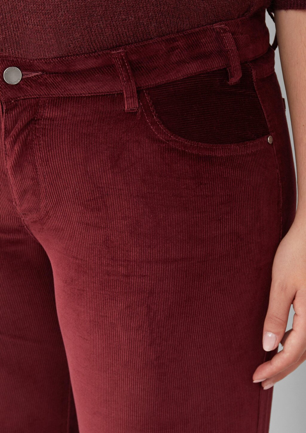 Cordhose / Straight Fit / Mid Rise / Straight Leg