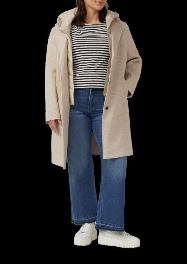 Jeans / Slim Fit / Mid Rise / Flared Leg / offener Saum