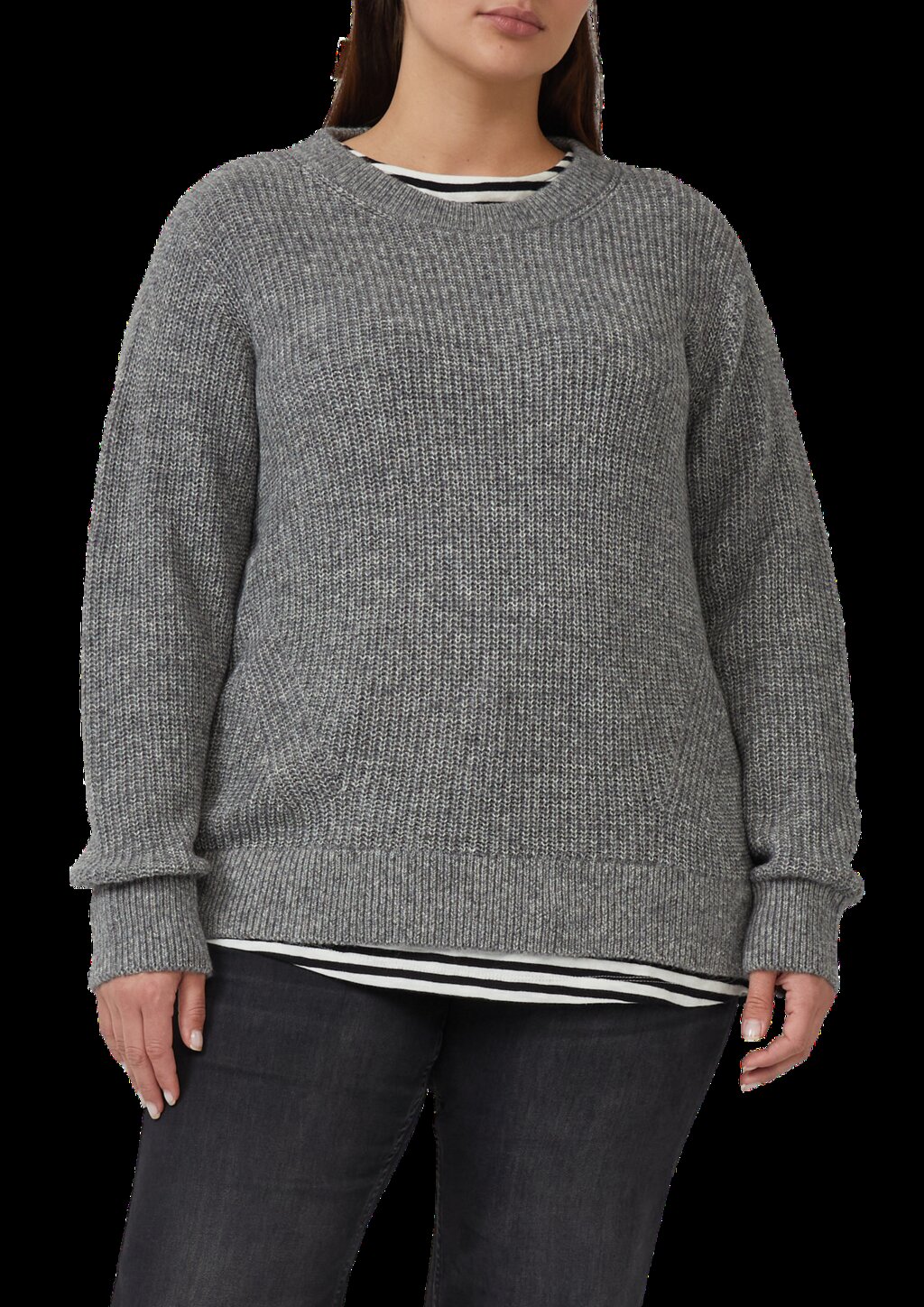 Strickpullover aus Wollmix