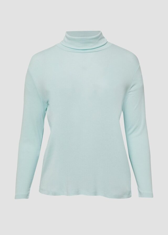 Longsleeve mit Rollkragen