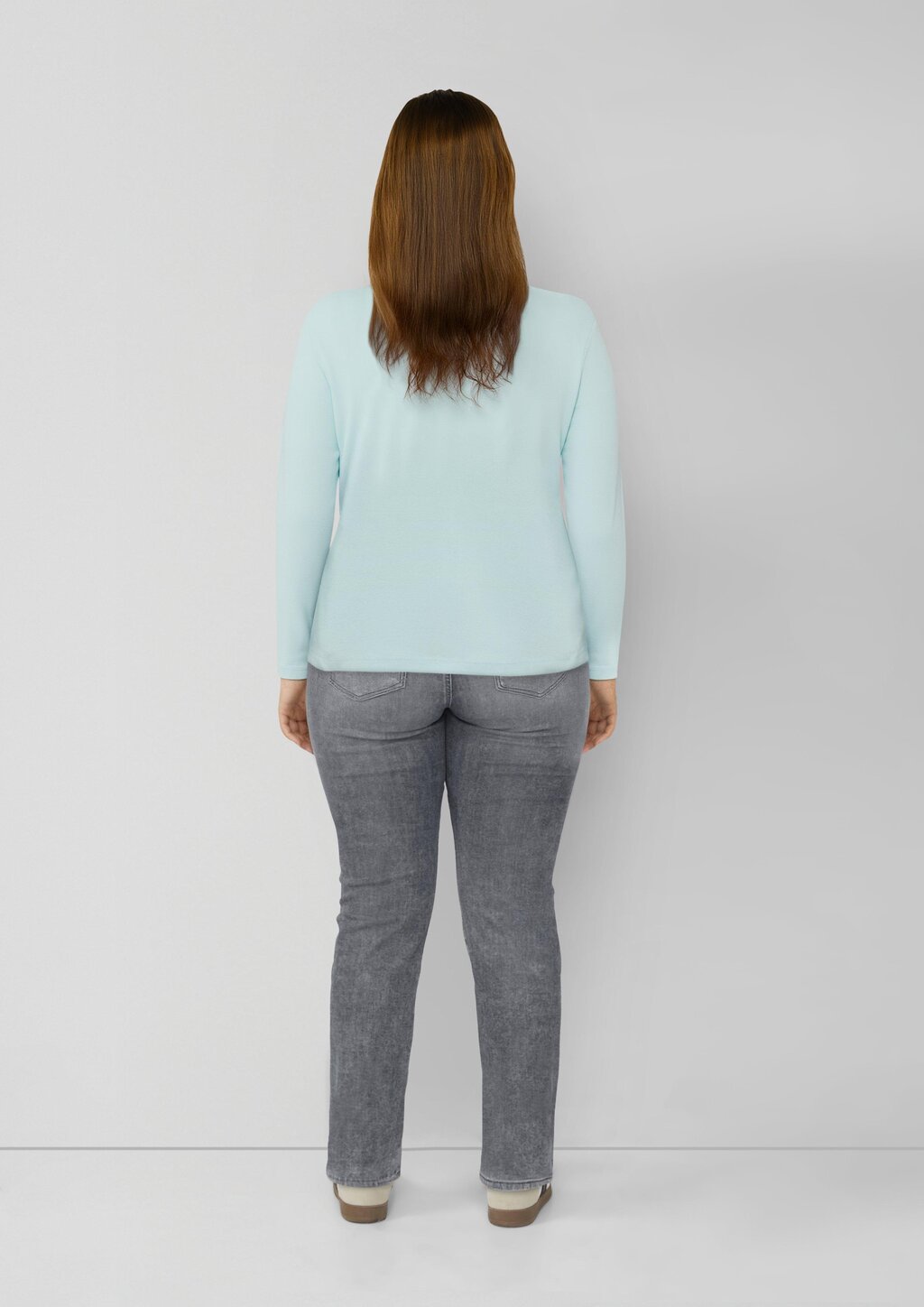 Longsleeve mit Rollkragen