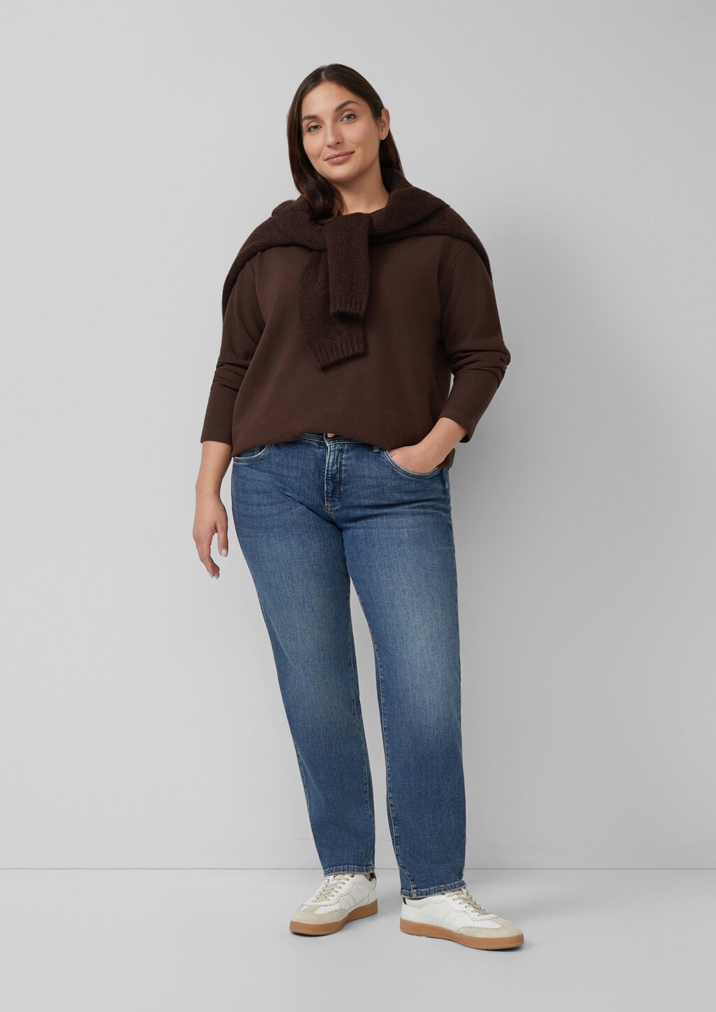 Flauschiges Sweatshirt