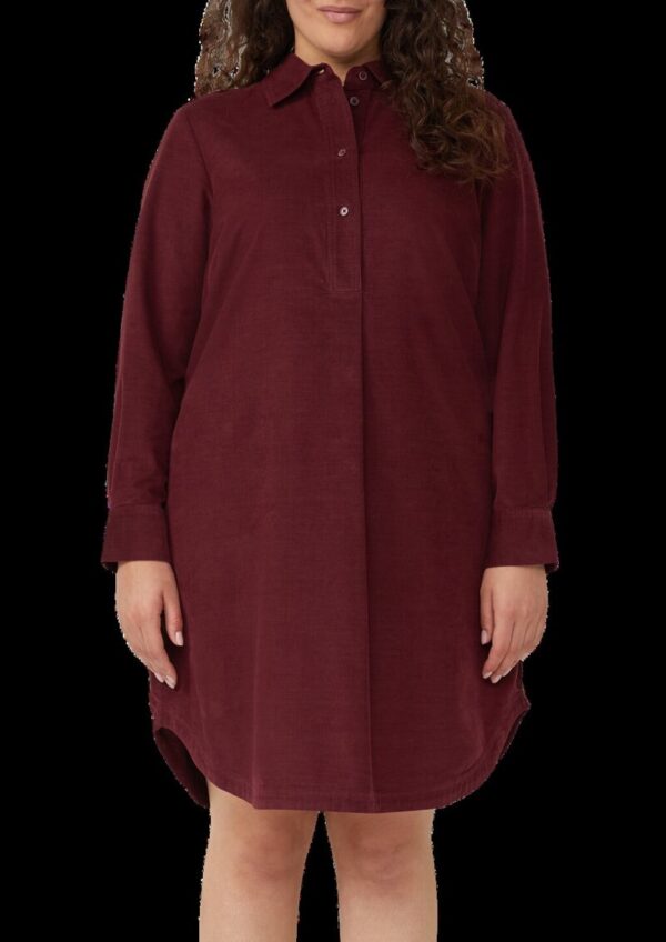 Feincord-Kleid im Relaxed Fit mit Eingrifftaschen