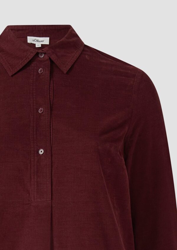 Feincord-Kleid im Relaxed Fit mit Eingrifftaschen