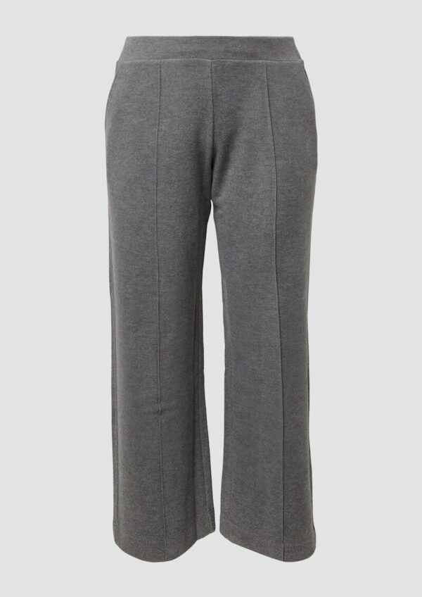 Weiche Sweathose mit Biesen